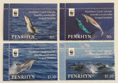 Penrhyn Scott # 472-475 MNH