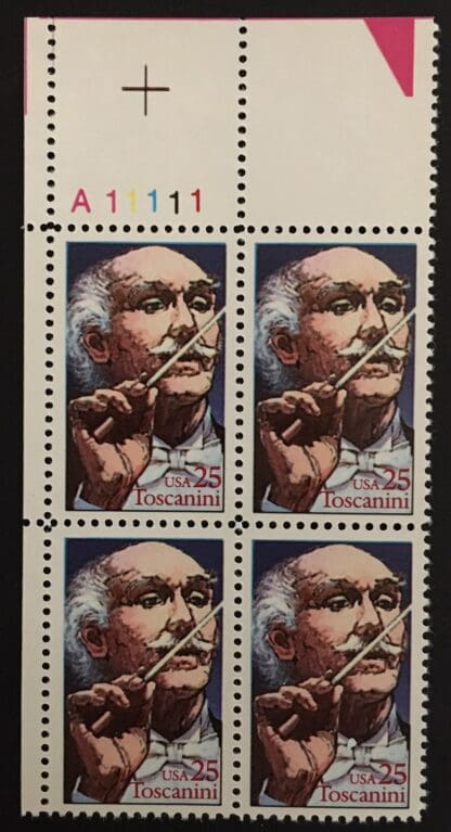 2411 Mint Never Hinged Plate Block