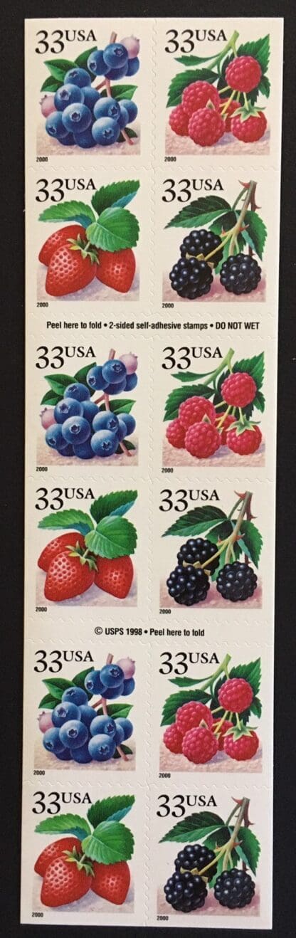 3297b Mint Never Hinged Booklet Pane