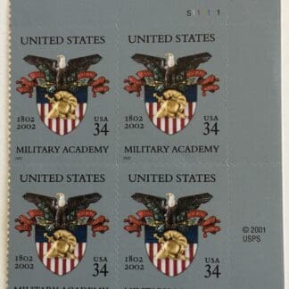 3560 Mint Never Hinged Plate Block