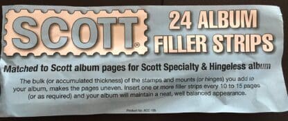 Scott 2 Post Album Page Separators (ACC105)