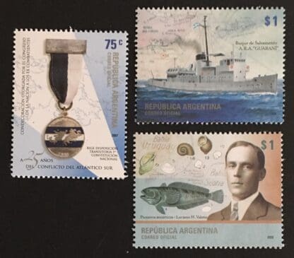 Argentina Scott # 2485-2486 Mint Never Hinged