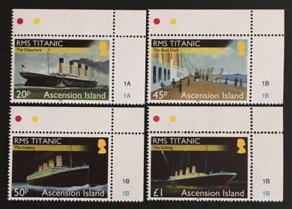 Ascension Scott # 1055-1059 Mint Never Hinged