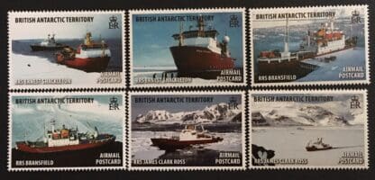 British Antarctic Territory Scott # C5-C10 Mint Never Hinged