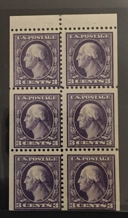 Scott #501b Mint Never Hinged Booklet