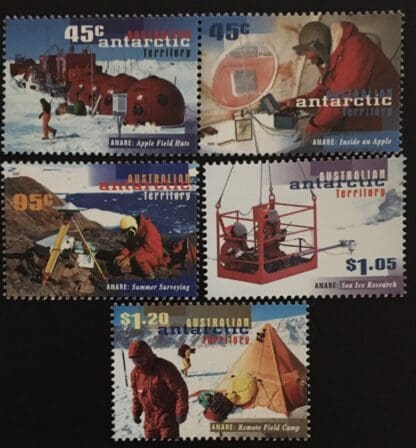 Australia Antarctic Territory Scott # L102-L106 MNH