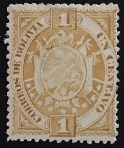 Bolivia Scott # 42 Mint