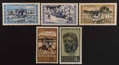 Cyprus Scott # 232-236 Mint Never Hinged