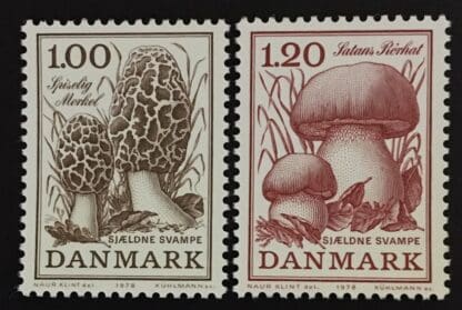 Denmark Scott #624-625 MNH