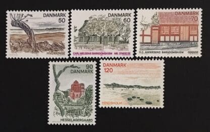 Denmark Scott #553-557 MNH