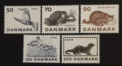 Denmark Scott #580-584 MNH