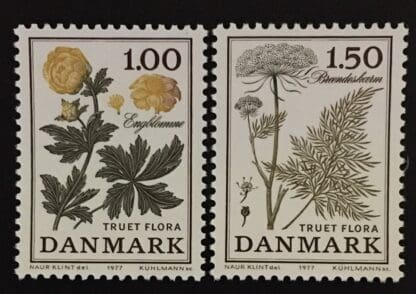 Denmark Scott #609-610 MNH