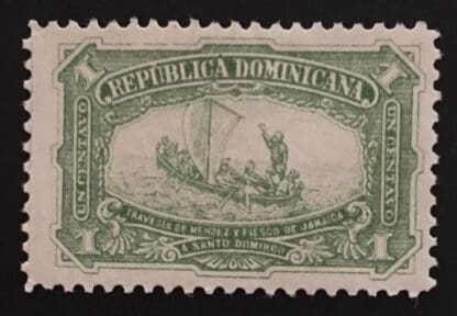 Dominica Republic Scott # 110A Mint