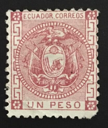 Ecuador Scott # 11 Mint