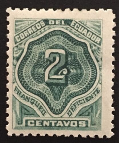 Ecuador Scott # J2 Mint