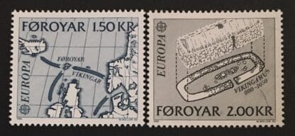 Faroe Islands Scott # 81-82 MNH