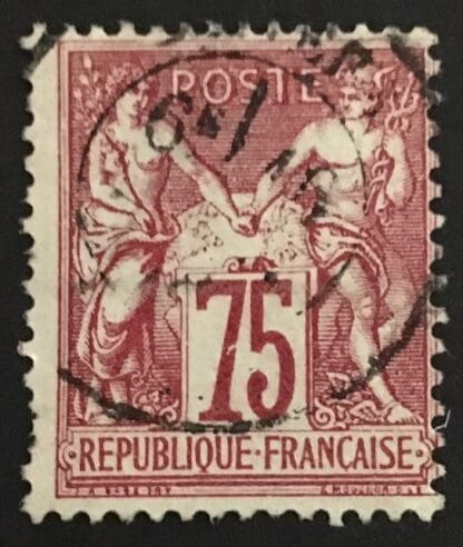 France Scott #75 Used