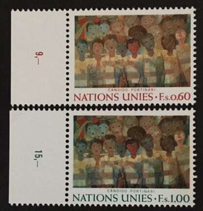 Geneva Scott # 41-42 MNH