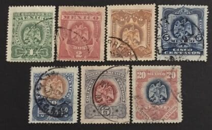 Mexico Scott #294-300 Mint