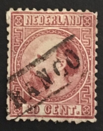 Netherlands Scott #8 Used