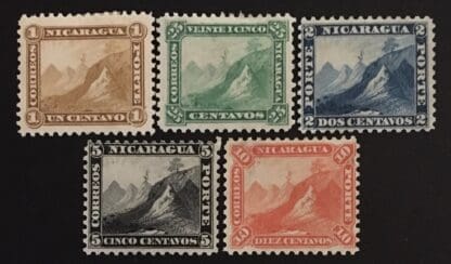 Nicaragua  Scott # 3-7 Mint