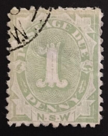 New south Wales  Scott # J1 Used