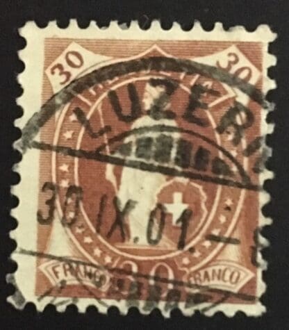 Switzerland Scott #95a Used