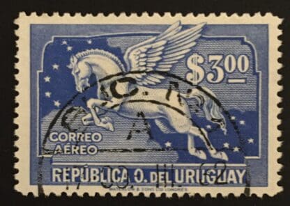 Uruguay Scott # C60A Used