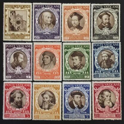 Vatican Scott # 110-121 MNH