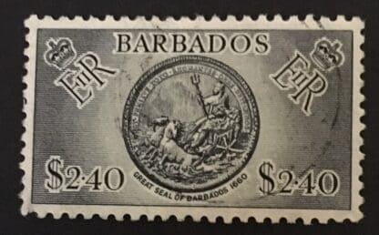 Barbados Scott # 247 Used