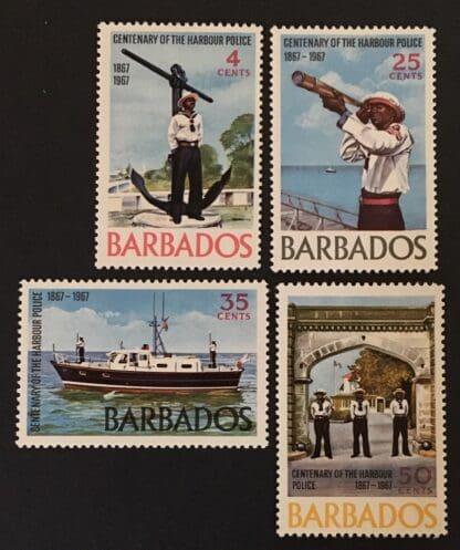 Barbados Scott # 294-297 Mint Hinged