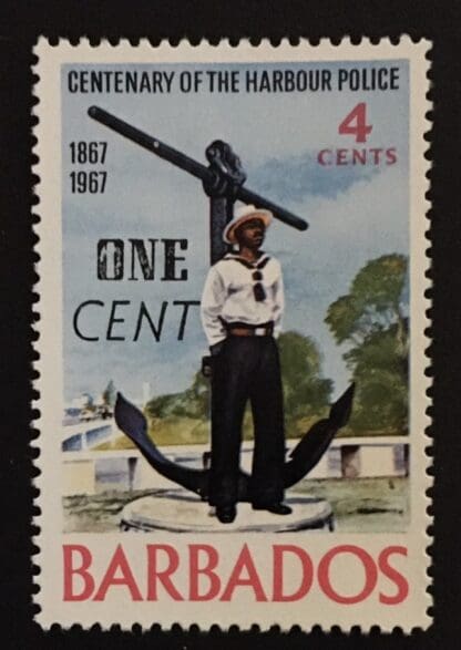 Barbados Scott # 322 Mint  Hinged