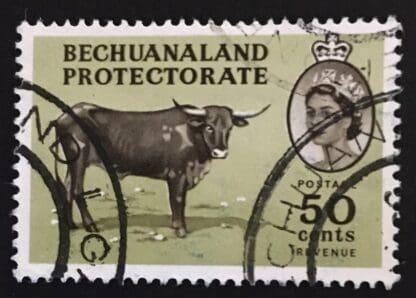 Bechuanland Scott # 191 Used