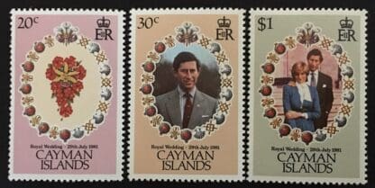 Cayman Islands Scott # 471-473 Mint Never Hinged