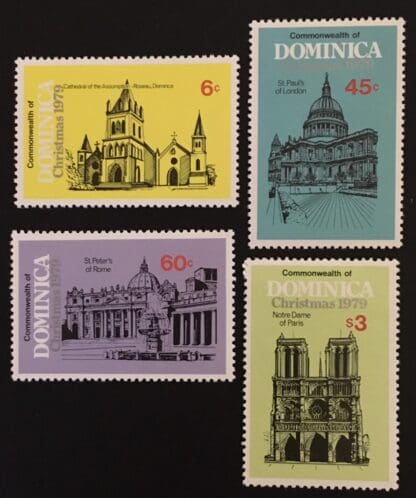 Dominica # 654-657 Mint Never Hinged