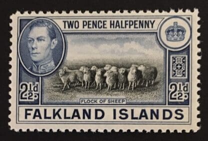 Falkland Islands Scott # 87 Mint Hinged