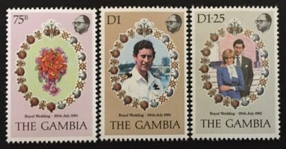 Gambia Scott # 426-428  Mint Never Hinged