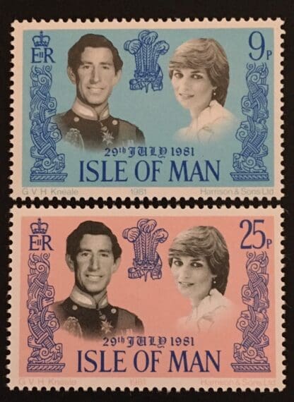 Isle of Man Scott # 198-199 Mint Never Hinged