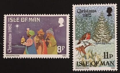 Isle of Man Scott # 221-222 Mint Never Hinged