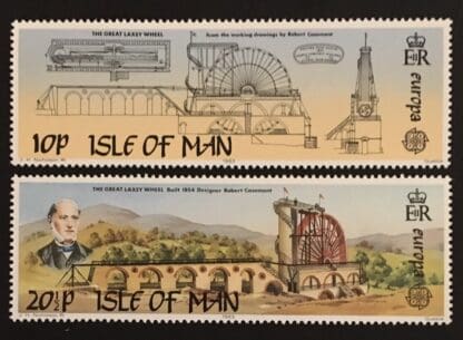 Isle of Man Scott # 244-245 Mint Never Hinged