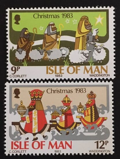 Isle of Man Scott # 252-253 Mint Never Hinged