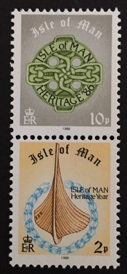 Isle of Man Scott # 312-313 Mint Never Hinged