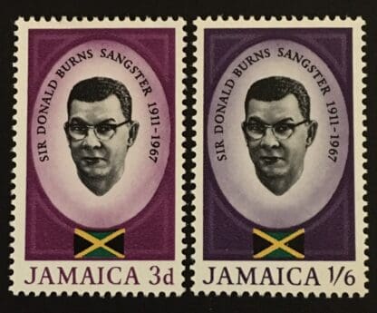 Jamaica # 261-262 Mint Hinged