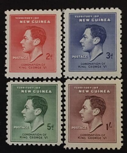 New Guinea Scott # 56-57 Mint Hinged