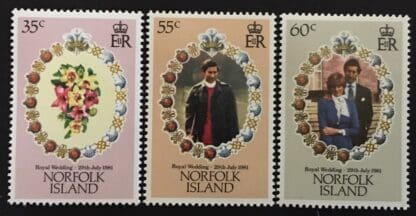 Norfolk Islands Scott # 280-282  Mint Never Hinged