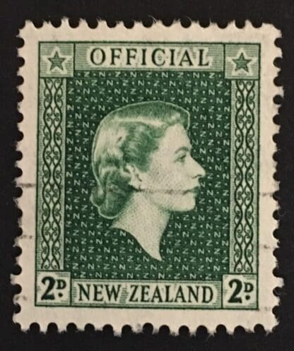 New Zealand Scott # O102 Used