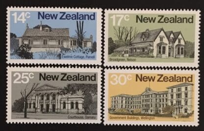 New Zealand Scott # 707-710 Mint Hinged