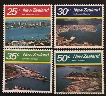 New Zealand Scott # 711-714 Never Mint Hinged