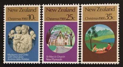 New Zealand Scott # 715-716 Mint Hinged