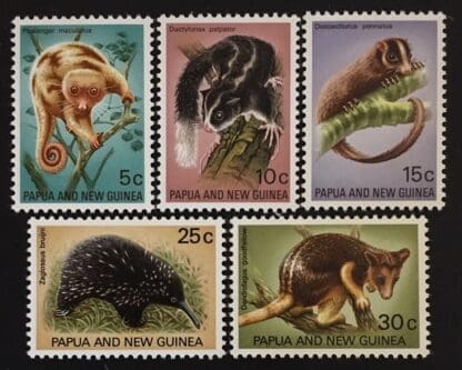 Papua New Guinea Scott # 323-327 Mint Never Hinged